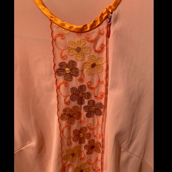 Very Rare Vintage 50s/60s Gown Sz M. - Picture 2 of 11